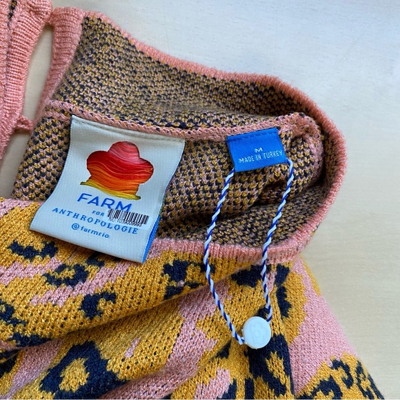 Farm Rio Palms Sweater Mini Dress - Picture 10 of 15